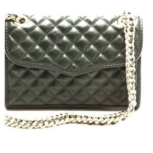 Quilted shoulder bag-large